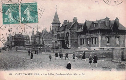 80 - Somme - CAYEUX Sur MER - Les Villas - Boulevard De La Mer - Cayeux Sur Mer