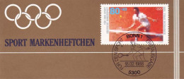 Sport 1988 Tennis 80 Pf, 6x1354, Postfrisch - Sonstige & Ohne Zuordnung