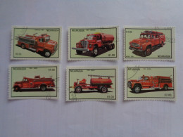 Nicaragua Pompiers Firefighter Feuerwhrmann Bombero Pompiere Voiture Pompier Palomies Brannmann Brandmand Brandweerman - Pompieri