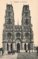 FRANCE - Orléans - 684 - Cathédrale - Animé - Chemin De Fer - Style Gothique - Rosace - Carte Postale - Orleans