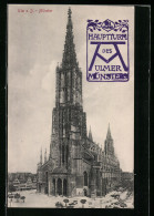 AK Ulm A. D., Münster, Hauptturm - Ulm