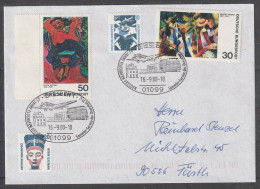 BRD: 2000, Fernbrief In MiF,  Sostpl. SoStpl. DRESDEN 1 / 65 Jahre Flughafendresden. - Covers & Documents