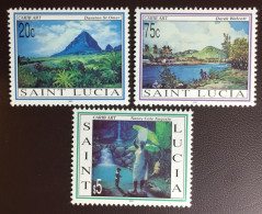 St Lucia 1993 Carib Art MNH - St.Lucia (1979-...)