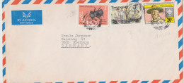 Tanzanie Tanzania Lettre Timbre Insecte Scoutisme Lord Baden Powell Scouting Insect Stamp Air Mail Cover Freiburg 1990 - Briefe U. Dokumente