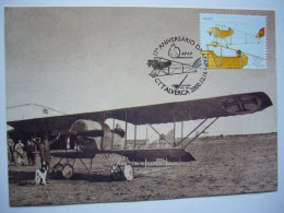 Avion / Airplane / PORTUGAL / Caudron G. III "Andorinha" / Carte Maximum - 1919-1938: Between Wars