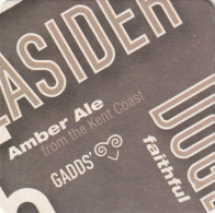 BEER MAT - RAMSGATE BREWERY - GADDS BEERS - (Cat No 006) - (2012) - Sous-bocks