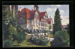 AK Falkenstein I. T., Offizierheim Taunus, Hauptgebäude - Taunus