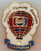 MONTGOLFIERE - BALLOON - BALLON A AIR CHAUD - PEPSI - WESTERN WYOMING BEVERAGES - CELEBRATION - EGF -  (37) - Airships