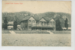 ASIE - SRI LANKA - CEYLON - United Club , NUWARA ELIYA - Sri Lanka (Ceylon)