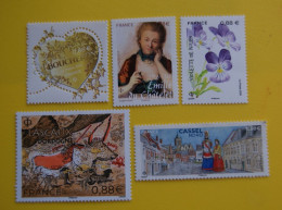 FRANCE 2019  .LOT  DE  5  TIMBRES  NEUFS    ( Vendus  Au  Prix  D' Achat ) - Ongebruikt
