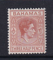 Bahamas: 1938/52   KGVI    SG151    1½d   Red-brown   MH - 1859-1963 Crown Colony