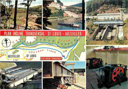 57 - Saint Louis - Arzviller - Le Plan Incliné Transversal - Ascenseur à Bateaux - Multivues - CPM - Voir Scans Recto-Ve - Arzviller