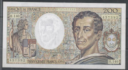 FRANCE -200F MONTESQUIEU - 1992-H.140-F.70-12c -SPL - 200 F 1981-1994 ''Montesquieu''