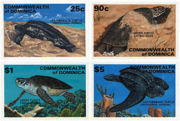 306842 MNH DOMINICA 1993 TORTUGAS MARINAS - Other & Unclassified