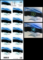 ESTONIA 2024-17 Definitive: Flag 2.60E Re-print. MINI-SHEET With Varieties, Mint - Timbres