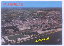 {96044} 33 Gironde La Réole , Vue Générale De La Ville Au Bord De La Garonne - La Réole