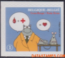 België 2008 - Mi:3795 Dr, Yv:3730, OBP:3748a, Stamp - XX - Red Cross - Unused Stamps