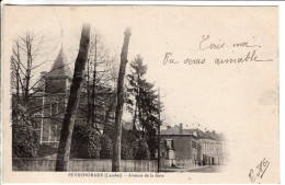 Delcampe - Cpa 40 Landes Peyrehorade Avenue De La Gare - Peyrehorade