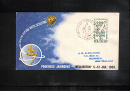 New Zealand 1966 Scouting - Jamboree Wellington Interesting Cover - Briefe U. Dokumente