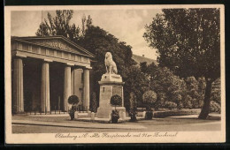 AK Oldenburg I. O., Alte Hauptwache Mit 91er Denkmal - Oldenburg