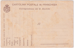 1915/8-Franchigia Privata Posta Militare Societa' Ricordi Patriottici - Guerra 1914-18