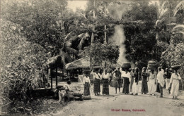CPA Colombo Ceylon Sri Lanka, Straßenszene - Sri Lanka (Ceylon)