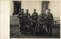 Photo CPA Deutsche Soldaten In Uniformen, Gruppenaufnahme - Otros & Sin Clasificación