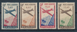 REUNION - POSTE AERIENNE N° 2/5 NEUFS* AVEC CHARNIERE - COTE : 7€ - 1938 - Posta Aerea
