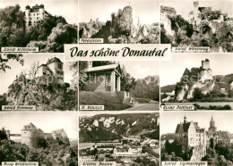 Donautal Schlosser Muehlheim Werenwag Bronnen Siegmaringen Burg-Wildenstein Klos - Ulm