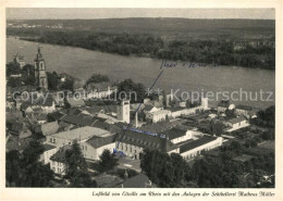 Eltville Rhein Sektkellerei Matheus Mueller Fliegeraufnahme - Eltville