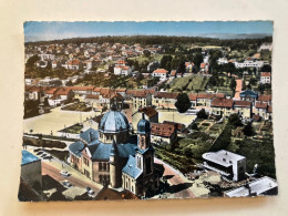 Delcampe - Creutzwald L'Eglise En Avion Au Dessus - Creutzwald