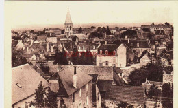 CPA GUERET - CREUSE - VUE GENERALE - Guéret