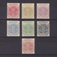 TRANSVAAL SOUTH AFRICA 1895, SG# 206-212a, CV £70, MH - Transvaal (1870-1909)