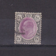 TRANSVAAL 1902, SG# 253, CV £20, Wmk Crown CA, King Edward VII, Used - Transvaal (1870-1909)
