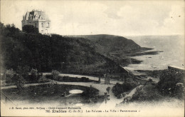 CPA Etables La Grotte Les Falaises La Villa Perseranza - Etables-sur-Mer