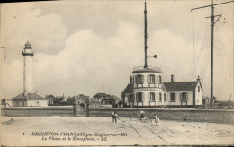 CPA Brighton Cayeux Sur Mer Le Phare Et Le Semaphore - Cayeux Sur Mer
