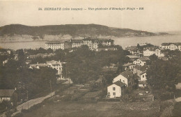 CPA Hendaye (Cote Basque) Vue Generale D'Hendaye Plage - Hendaye