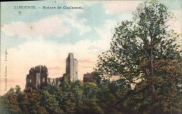 CPA Limousin Ruines De Chalusset - Limousin