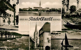 Radolfzell Bodensee Muenster Hafen Schloesschen Stadtgarten Abend Am Bodensee - Radolfzell