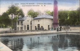 CPA Parc St Maur L Usine Des Eaux Les Bassins Filtrants - Saint Maur Des Fosses