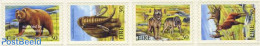 Ireland 1999 Extinct Animals 4v S-a, Mint NH, Nature - Animals (others & Mixed) - Bears - Deer - Prehistoric Animals - Ongebruikt