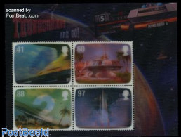 Great Britain 2011 Gerry Anderson, Thunderbirds S/s (3-D Stamps), Mint NH, Transport - Various - Space Exploration - 3.. - Ungebraucht