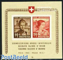 Switzerland 1941 Pro Juventute S/s, Mint NH, Various - Costumes - Ungebraucht