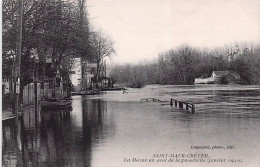 94 - SAINT MAUR  Des FOSSES - CRETEIL   - Inondations De Janvier 1910 - La Marne En Aval De La Passerelle - Saint Maur Des Fosses