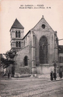 94 - SAINT MAUR  Des FOSSES  - Abside De L'église - Place D'armes - Saint Maur Des Fosses