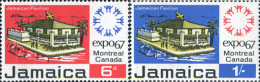 175892 MNH JAMAICA 1967 EXPOSICION INTERNACIONAL DE MONTREAL, "EXPO 67" - Other & Unclassified
