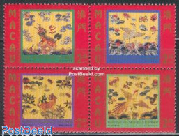 Macao 1996 Military Orders 4v [+] Or [:::], Mint NH, History - Nature - Decorations - Birds - Cat Family - Nuevos