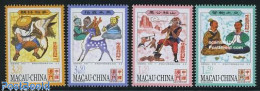 Macao 2007 Seng Yu 4v, Mint NH, Nature - Birds - Deer - Fairytales - Nuevos