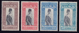 Egypt Scott 155-158 Unused Hinged. - Nuovi