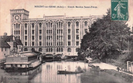 10 -  NOGENT Sur SEINE -  Grands Moulins Sassot Freres - 1909 - Nogent-sur-Seine